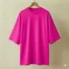 Solid Color Drop Shoulder