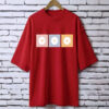 Printed drop shoulder t-shirt