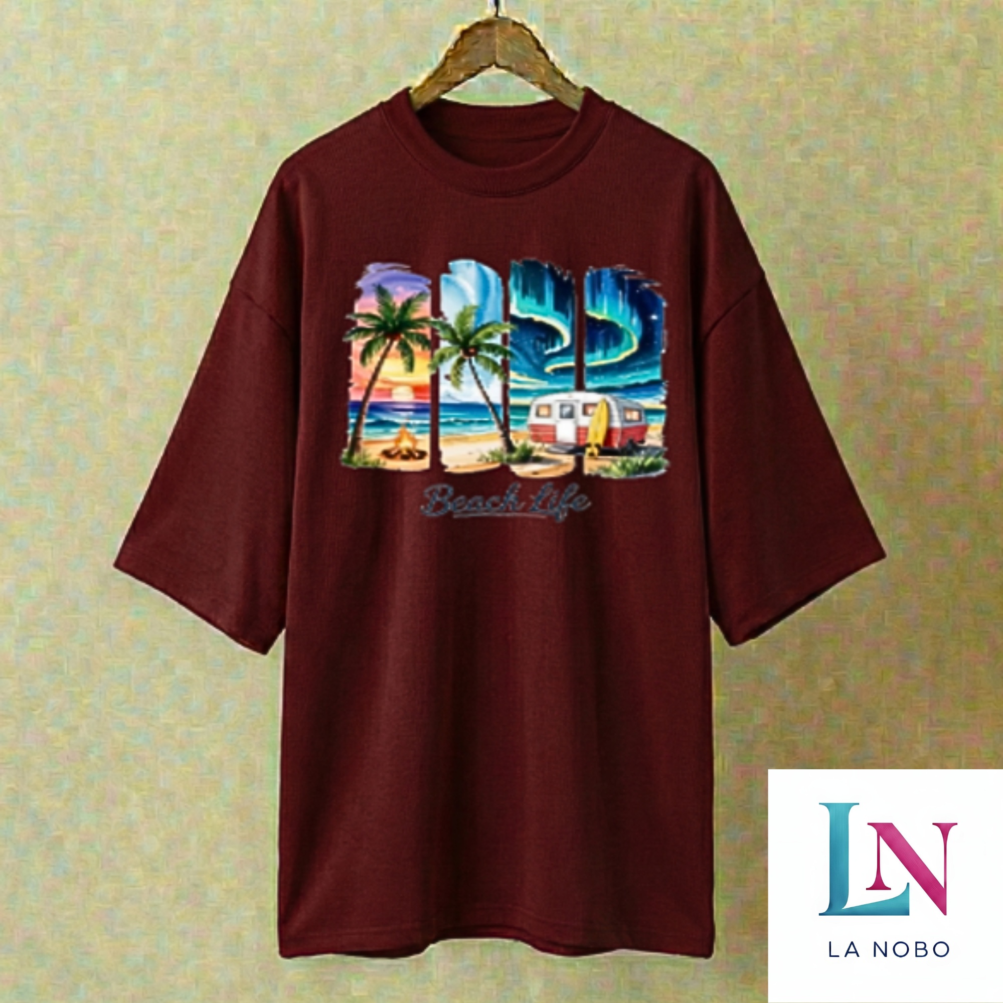 DTF design drop shoulder