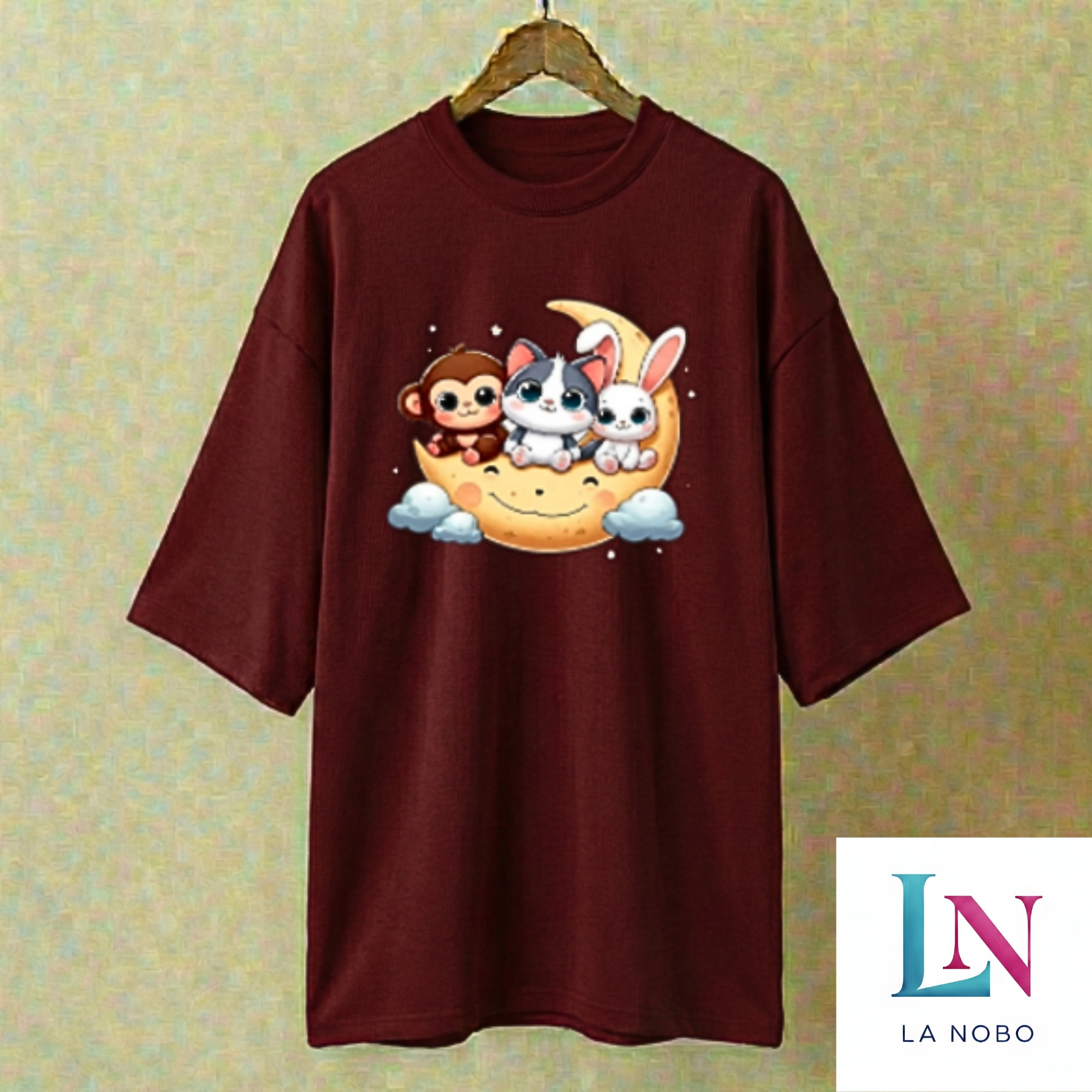 DTF design drop shoulder