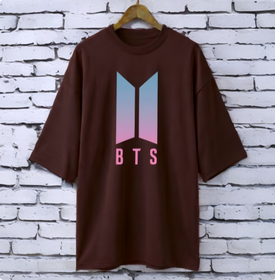 BTS Coffee Drop Shoulder