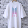 Printed drop shoulder t-shirt