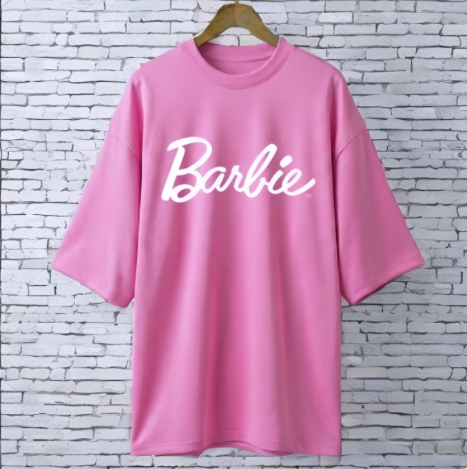 Printed drop shoulder t-shirt