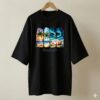 Beach life black drop shoulder
