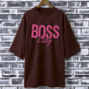 Boss lady Coffee Drop Shoulder