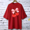 Printed drop shoulder t-shirt