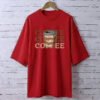 Printed drop shoulder t-shirt