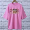 Printed drop shoulder t-shirt