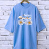 Printed drop shoulder t-shirt