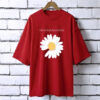 Printed drop shoulder t-shirt