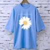 Printed drop shoulder t-shirt