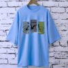 Printed drop shoulder t-shirt