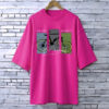 Printed drop shoulder t-shirt