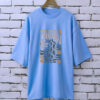 Printed drop shoulder t-shirt