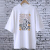 Printed drop shoulder t-shirt