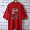 Printed drop shoulder t-shirt
