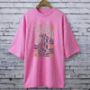 Printed drop shoulder t-shirt