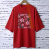 Printed drop shoulder t-shirt