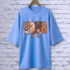 Printed drop shoulder t-shirt