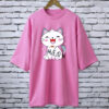 Printed drop shoulder t-shirt