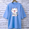 Printed drop shoulder t-shirt
