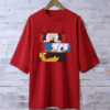 Printed drop shoulder t-shirt