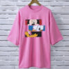 Printed drop shoulder t-shirt