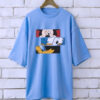 Printed drop shoulder t-shirt