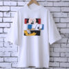 Printed drop shoulder t-shirt