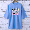Printed drop shoulder t-shirt
