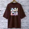 Printed drop shoulder t-shirt