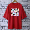 Printed drop shoulder t-shirt