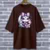 Printed drop shoulder t-shirt