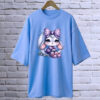 Printed drop shoulder t-shirt