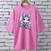 Printed drop shoulder t-shirt
