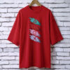 Printed drop shoulder t-shirt