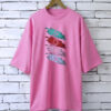 Printed drop shoulder t-shirt