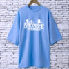 Printed drop shoulder t-shirt