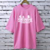 Printed drop shoulder t-shirt