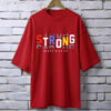Printed drop shoulder t-shirt