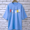Printed drop shoulder t-shirt