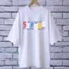 Printed drop shoulder t-shirt