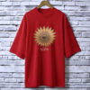 Printed drop shoulder t-shirt