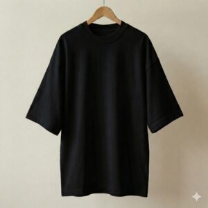 Solid Color Drop Shoulder