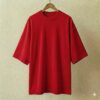 Solid Color Drop Shoulder
