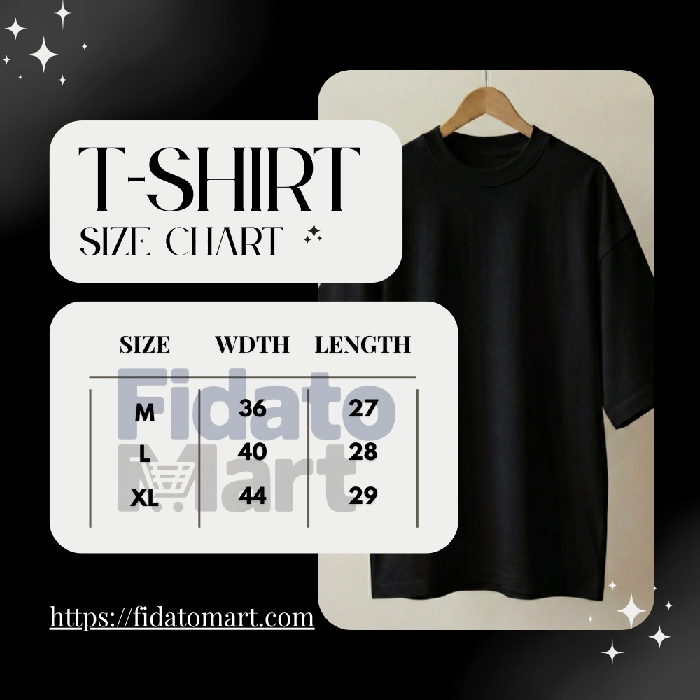 size chart (Fidato mart)