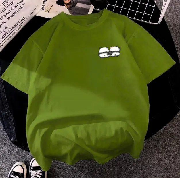 Printed drop shoulder t-shirt