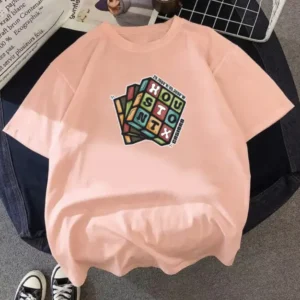 Printed drop shoulder t-shirt